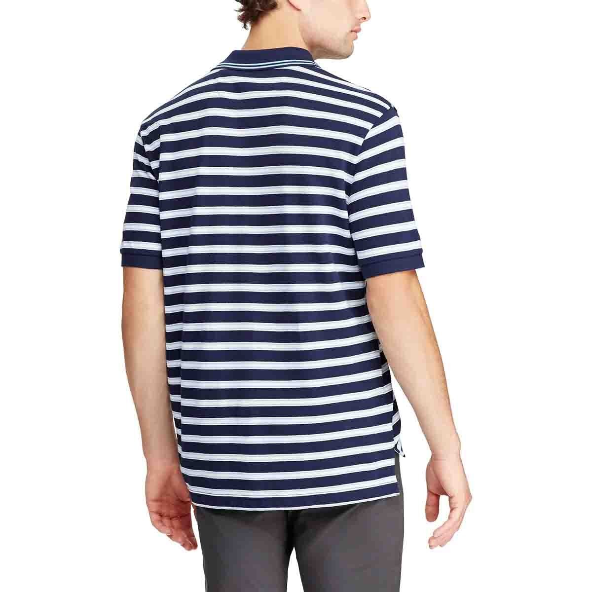 Playera Polo Slim Manga Corta Raya Chaps