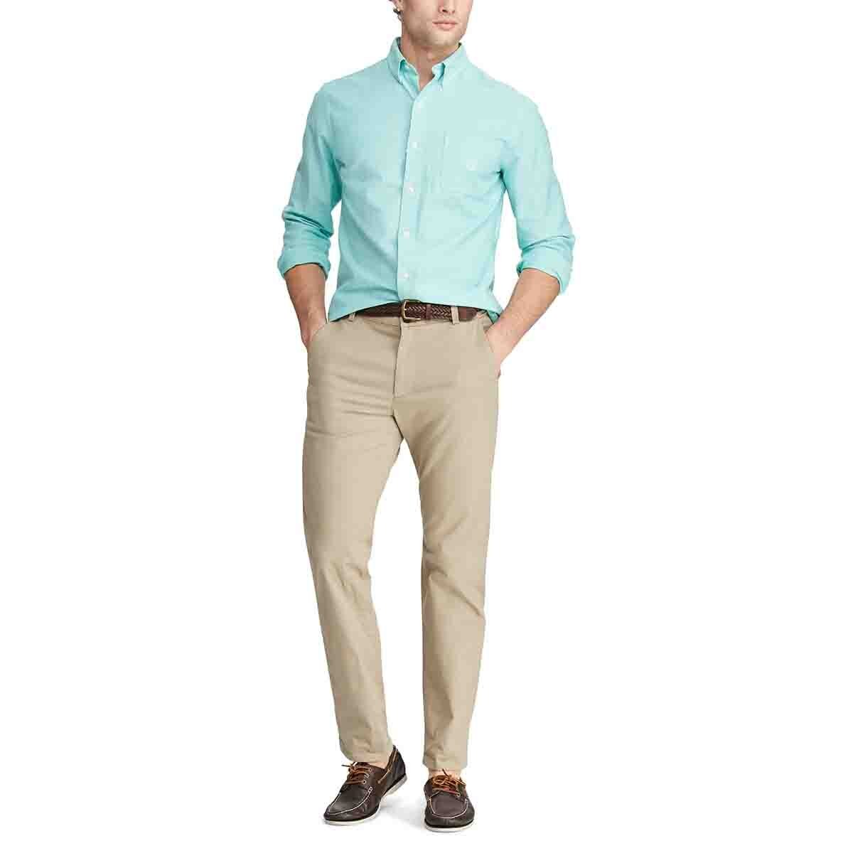 Camisa Slim Manga Larga Liso Chaps