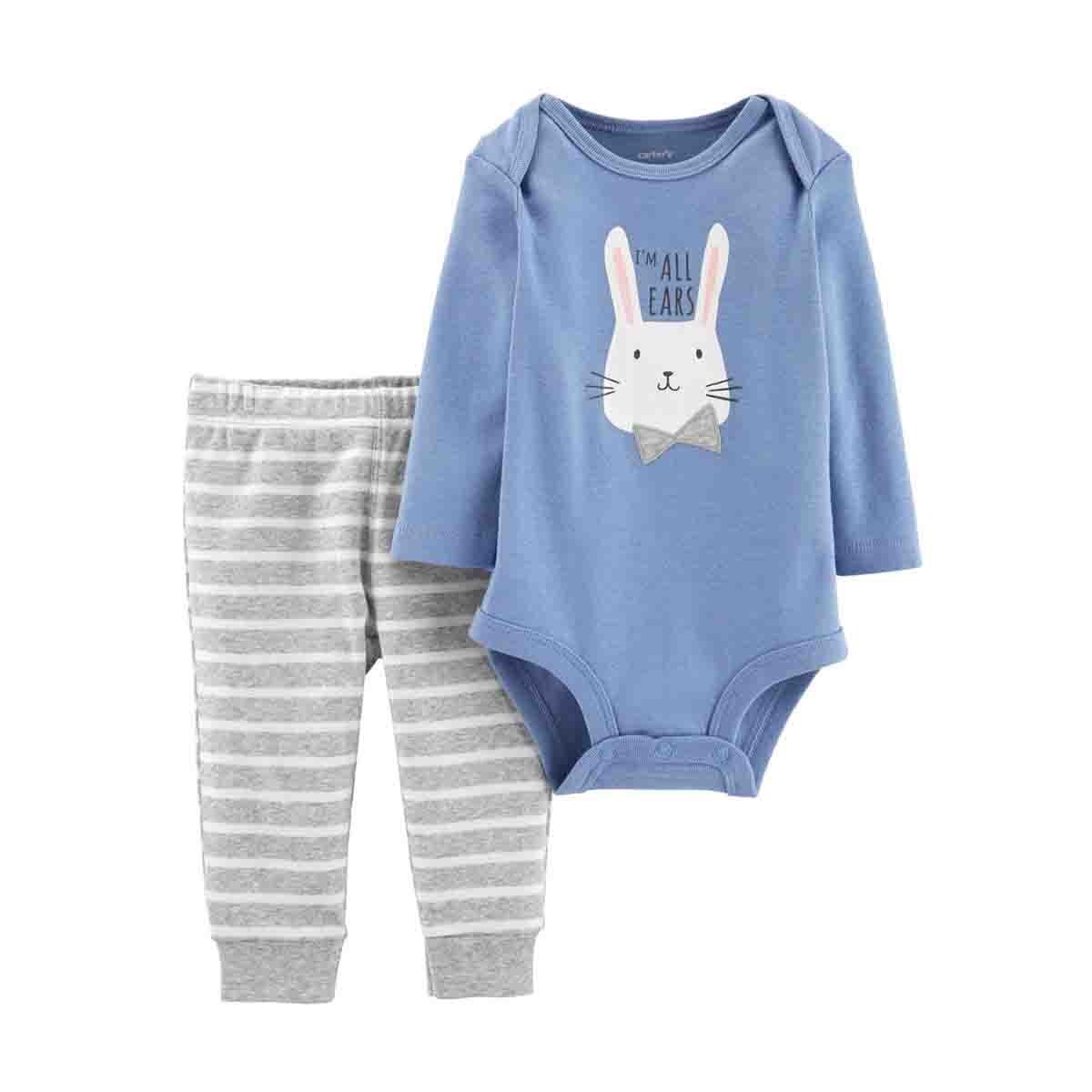 Set de Ropa Color Azul Combinado Carters