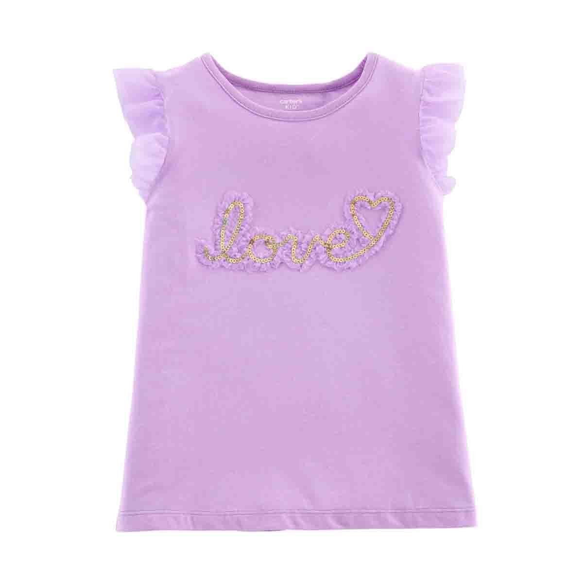 Playera Color Lila Carters