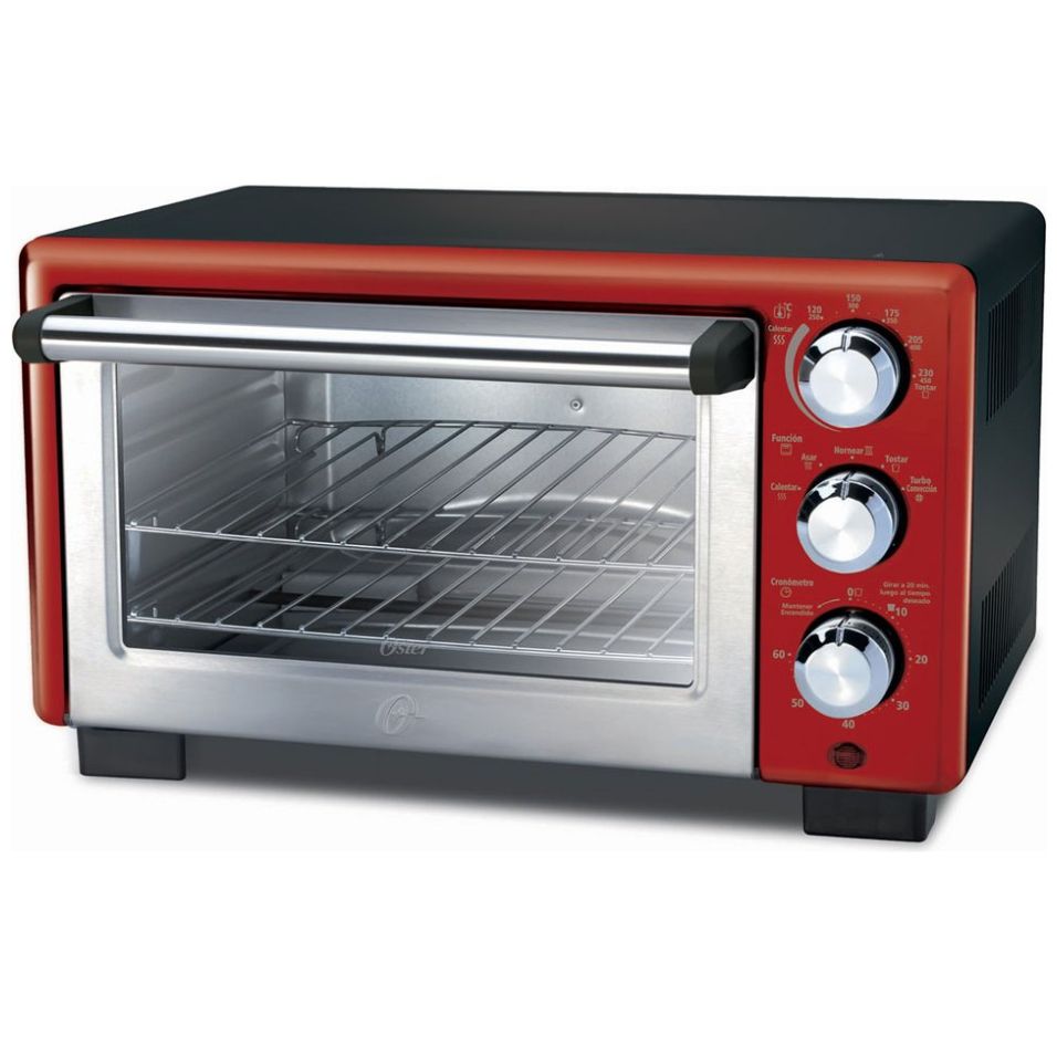 Horno Eléctrico 18 Lts Rojo Oster