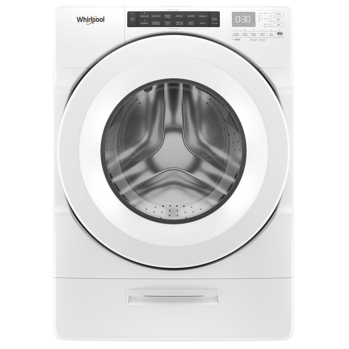 Lavadora Carga Frontal 18 Kg Blanca Whirlpool