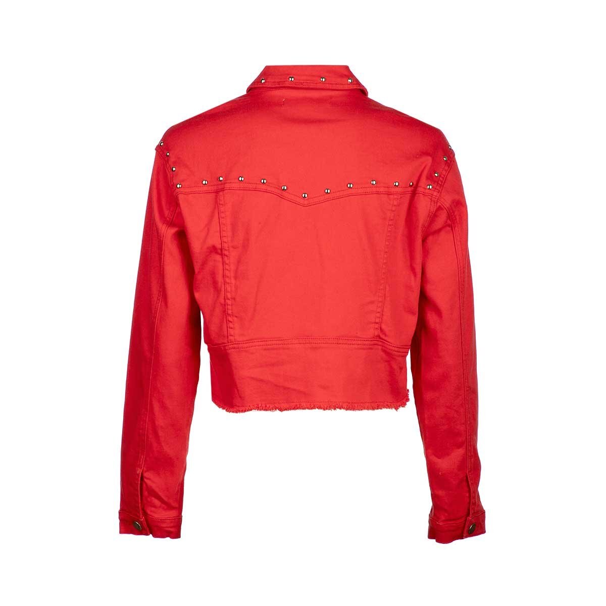 Chamarra Crop Top Fukka para Dama