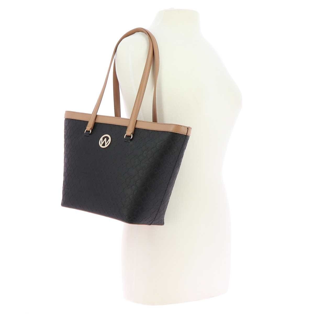 Bolsa Tote Negro Westies