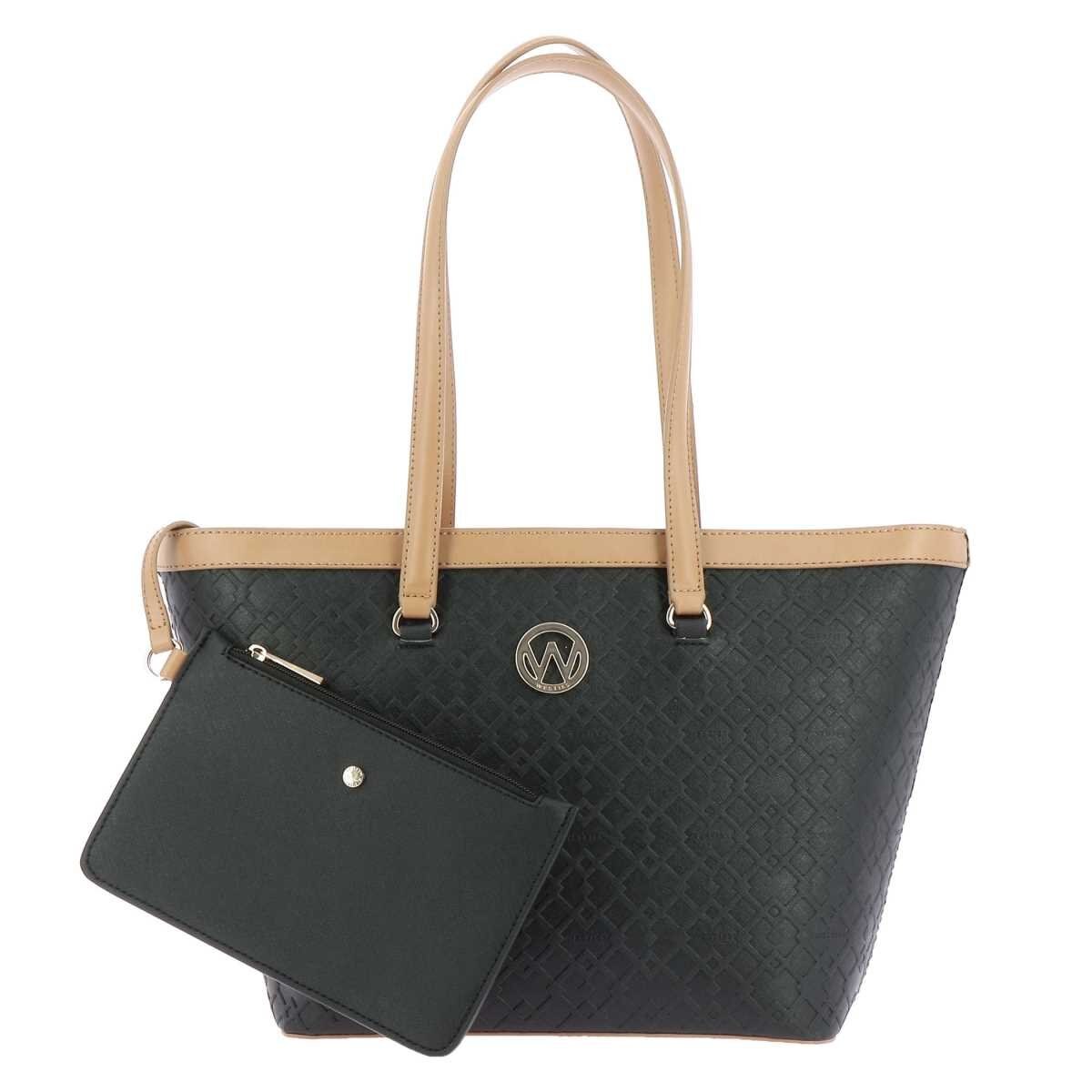 Bolsa Tote Negro Westies