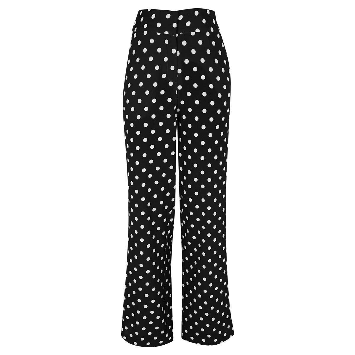 Pantalón Estampado Lunares Elle