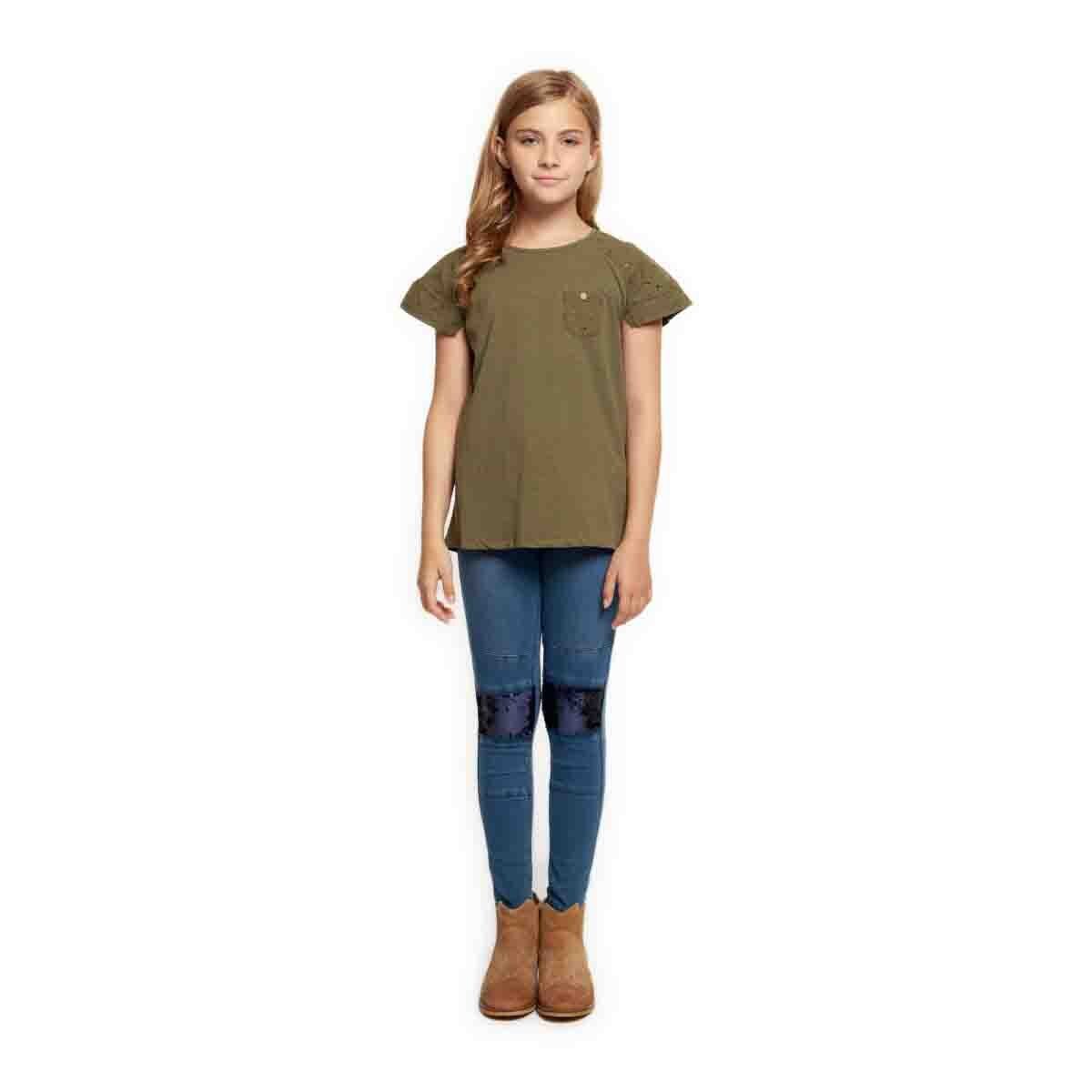 Playera Manga Corta Dex para Niña