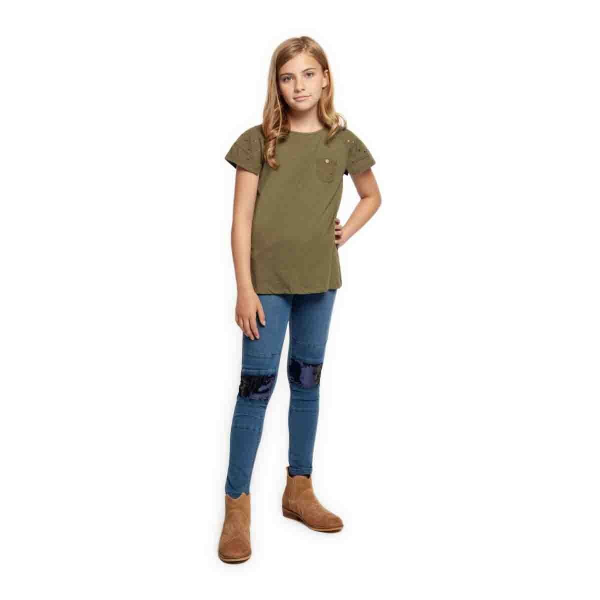Playera Manga Corta Dex para Niña
