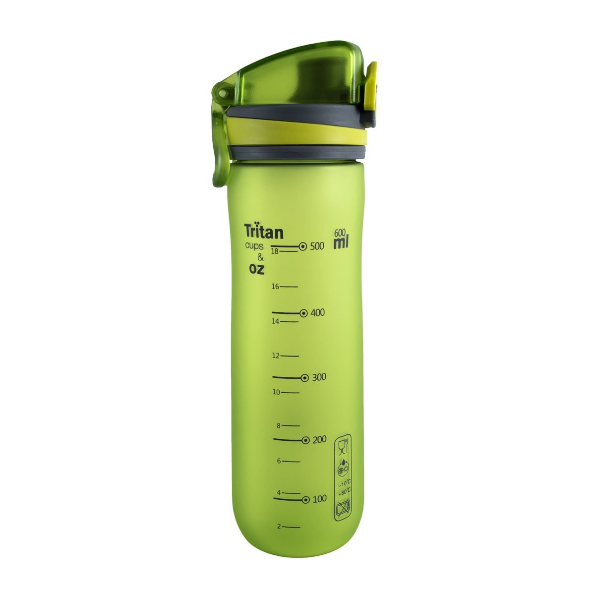 Cilindro de Tritan 600 Ml Verde Home Nature