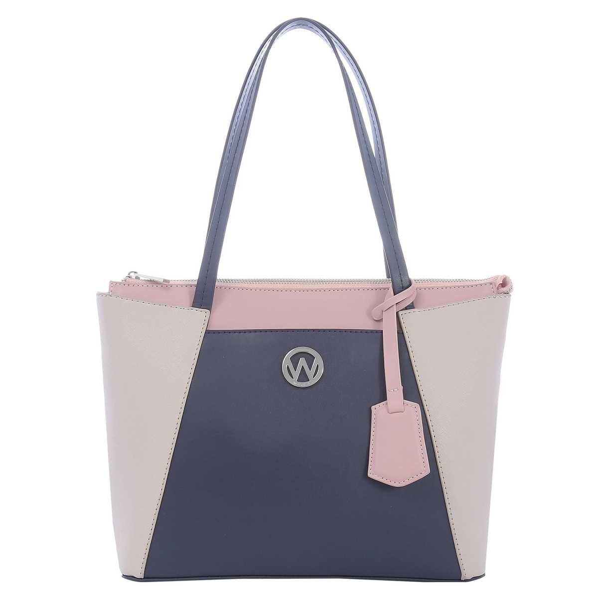 Bolsa Tote con Detalles a Contraste Westies