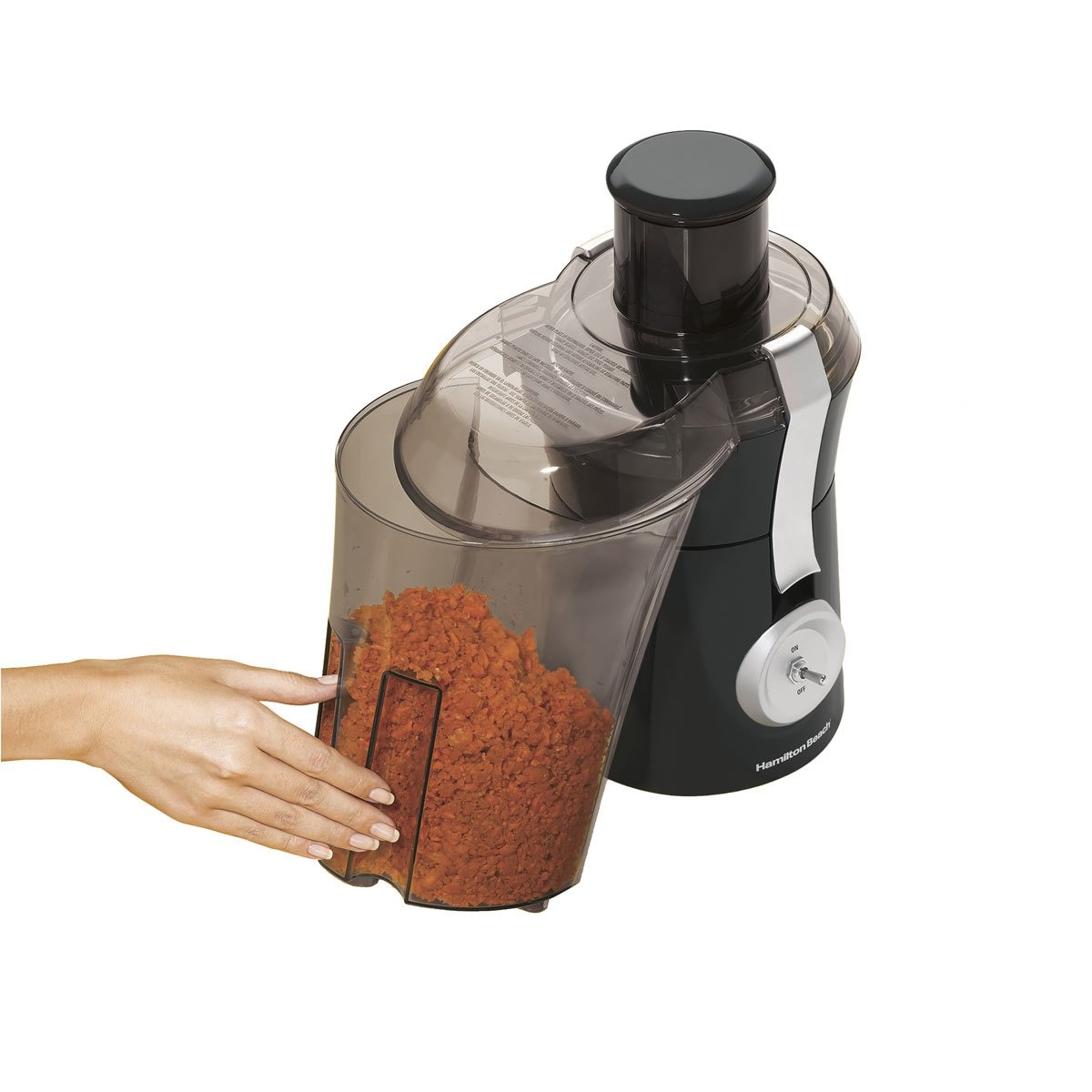Extractor de Jugo Negro Hamilton Beach