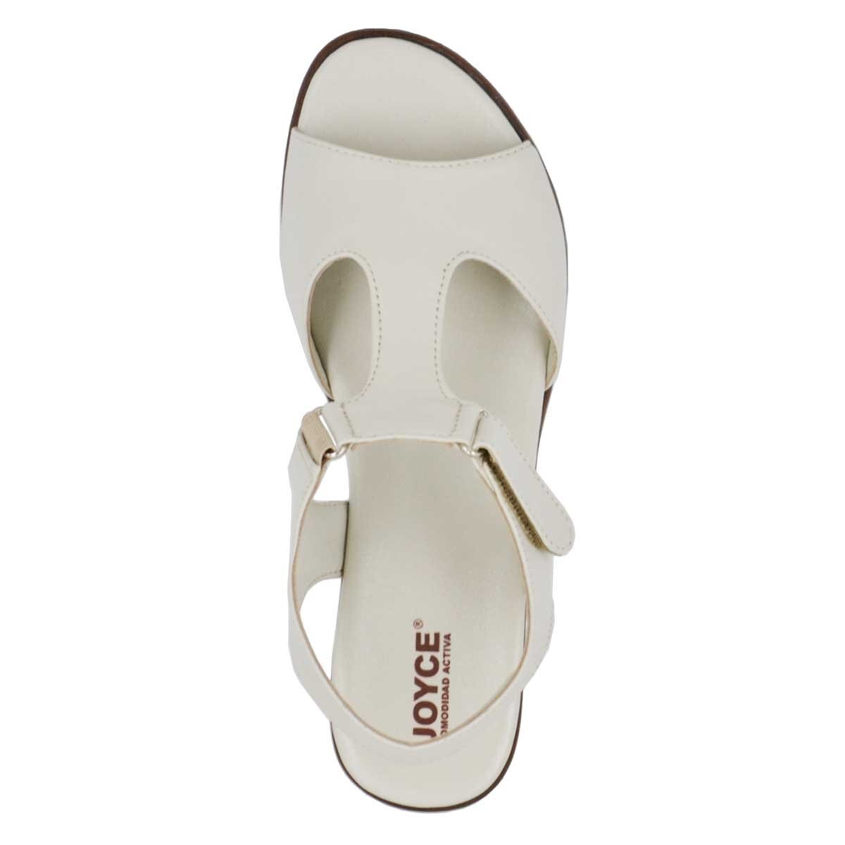 Sandalia Hueso en T con Ajuste Velcro Joyce