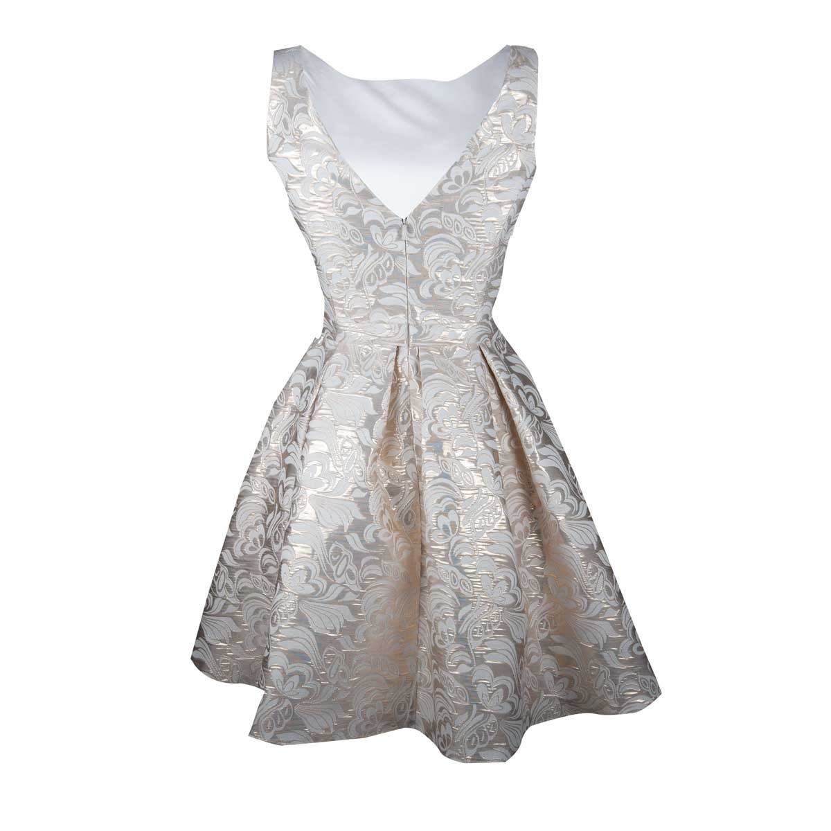 Vestido de Fiesta Corto con Cinta de Jaquard Studio Philosophy Jr Nights