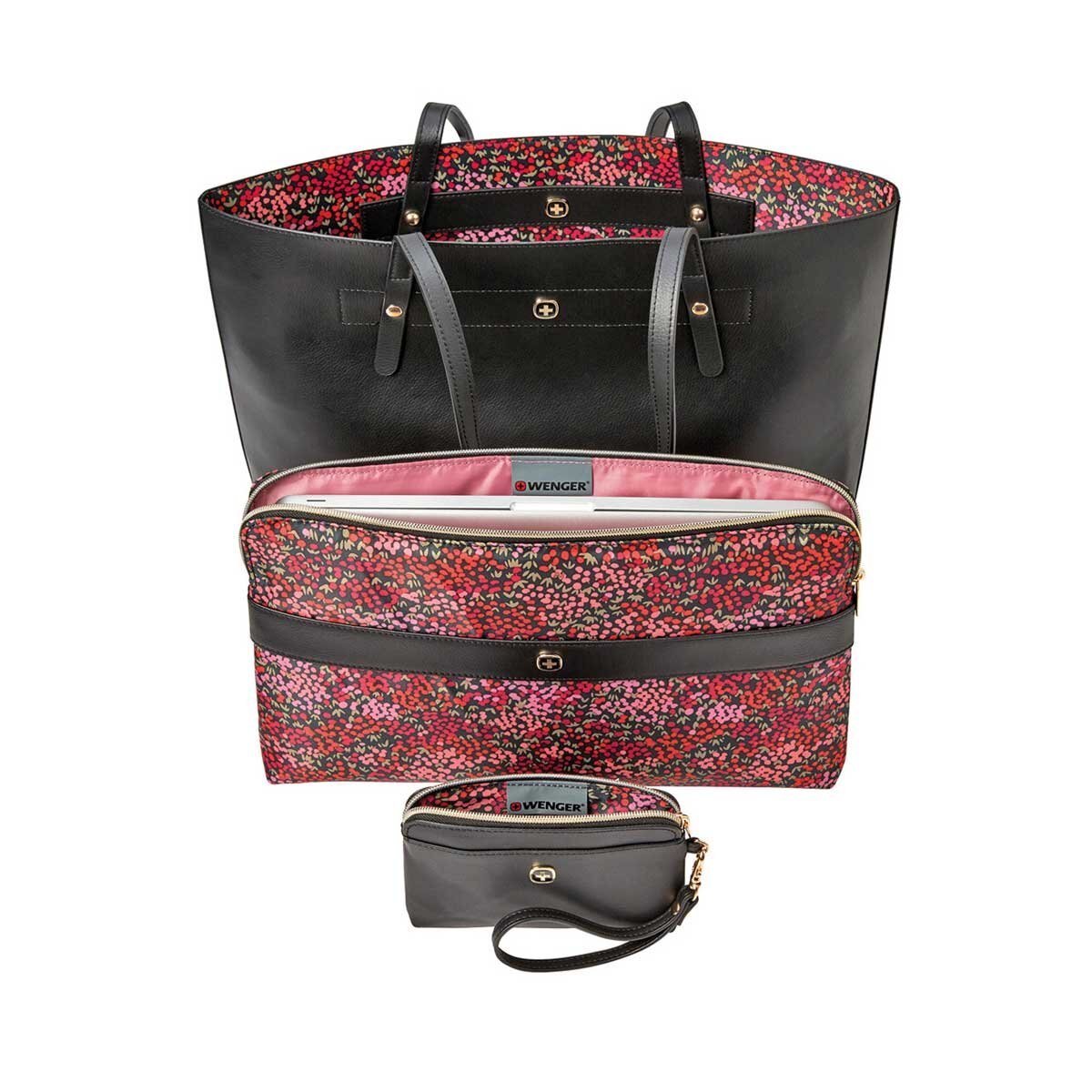 Bolso para Dama Reversible Marie Sol Negro Wenger