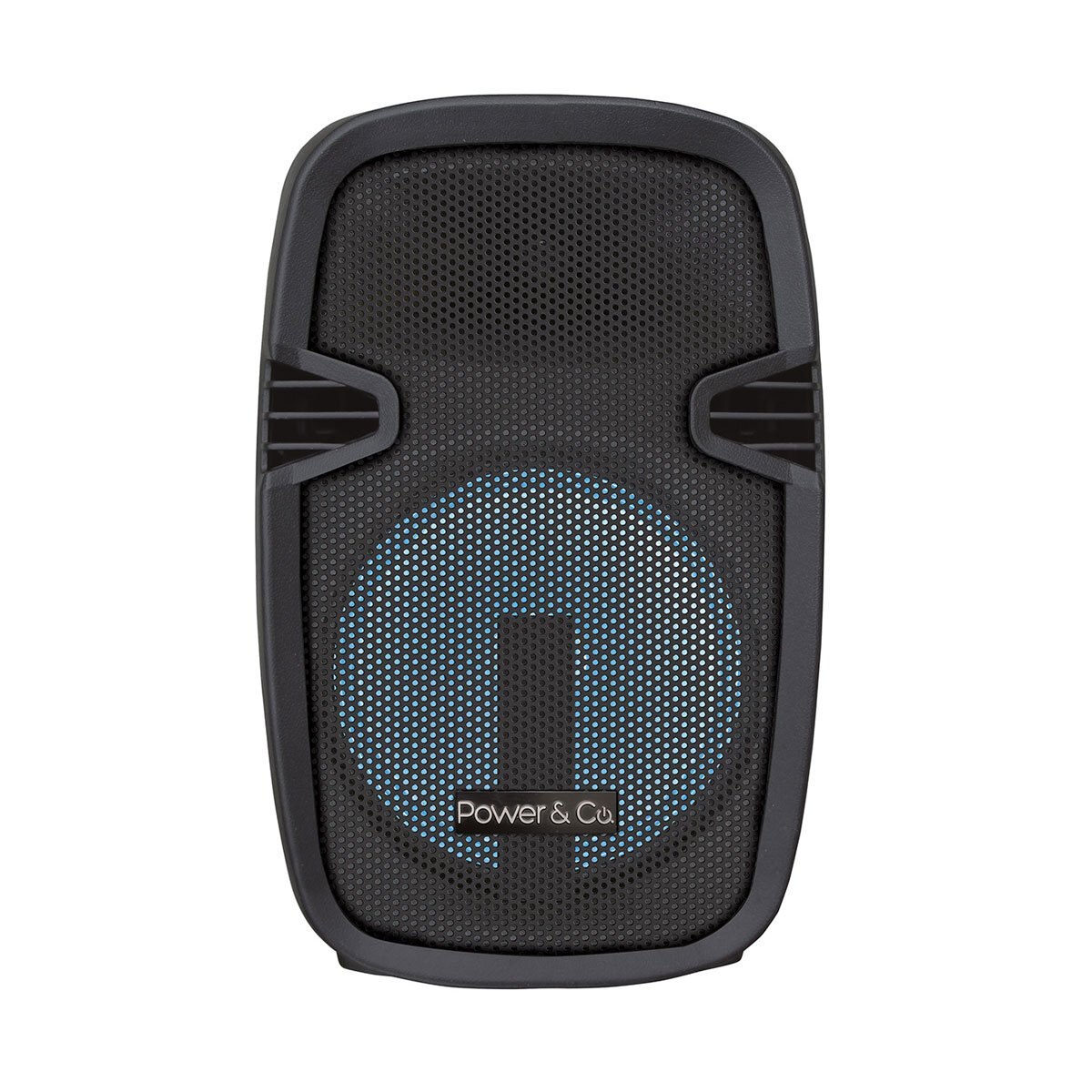 Bocina Amplificada 8" con Luces Power& Co