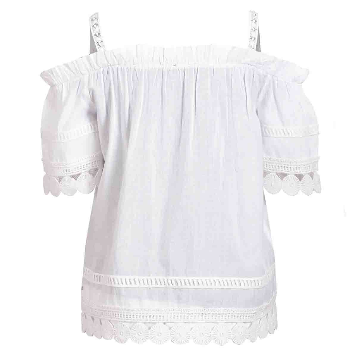 Blusa Sin Hombros Jeanious para Niña