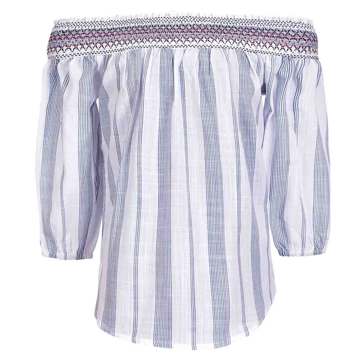 Blusa Sin Hombros con Smock Jeanious para Niña