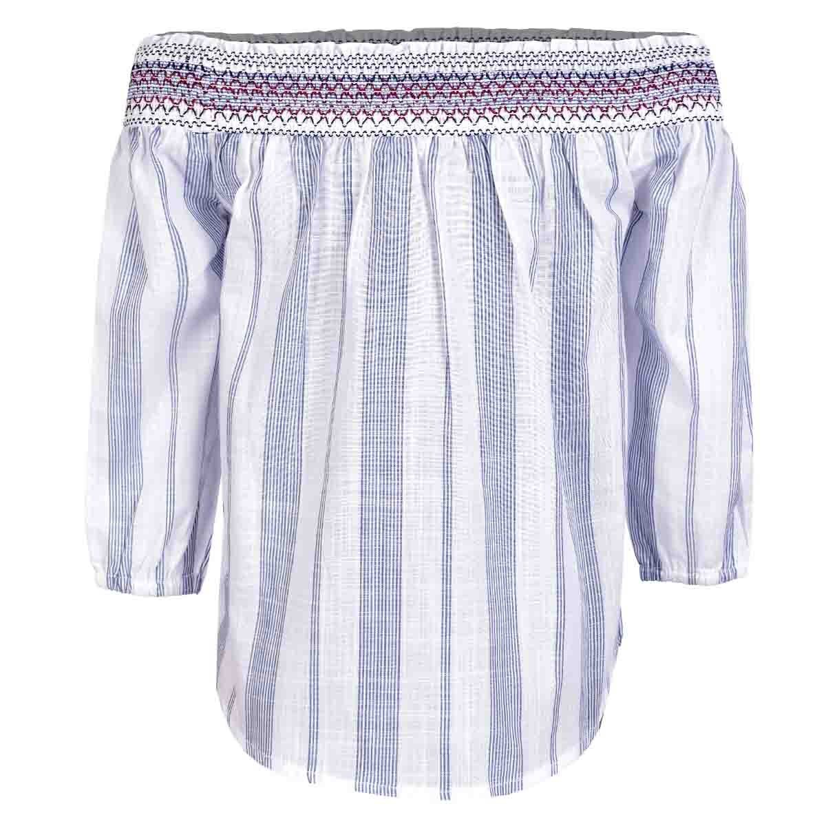 Blusa Sin Hombros con Smock Jeanious para Niña