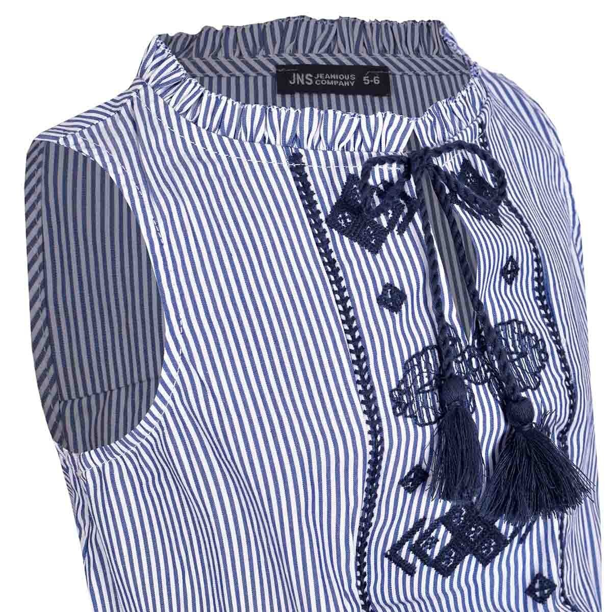 Vestido Smock Bordado Jeanious