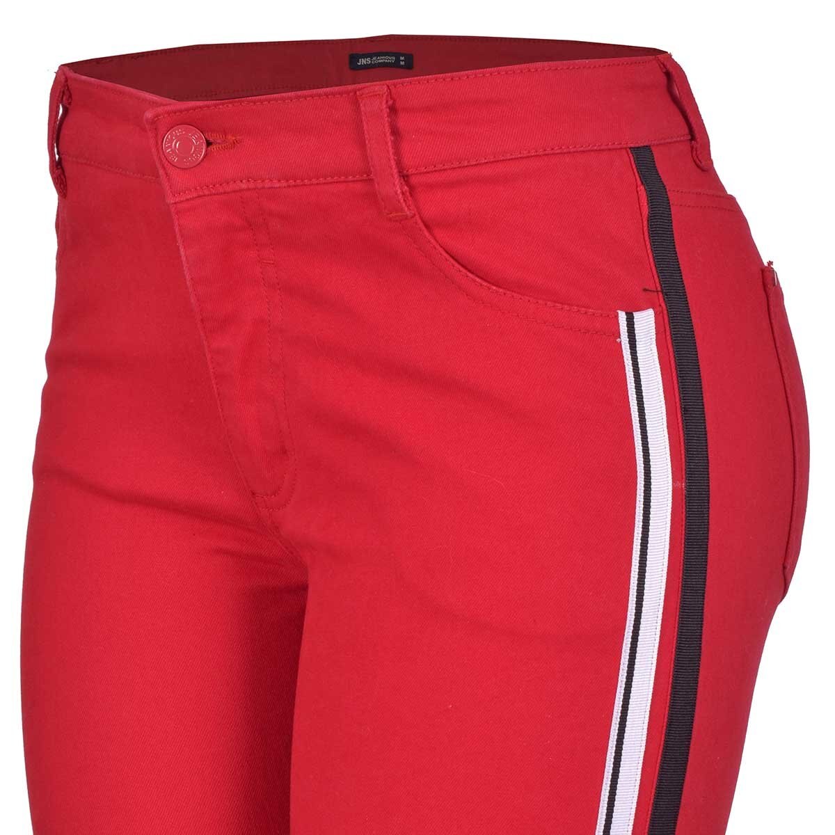 Pantalón con Franjas a un Costado Jeanious para Dama
