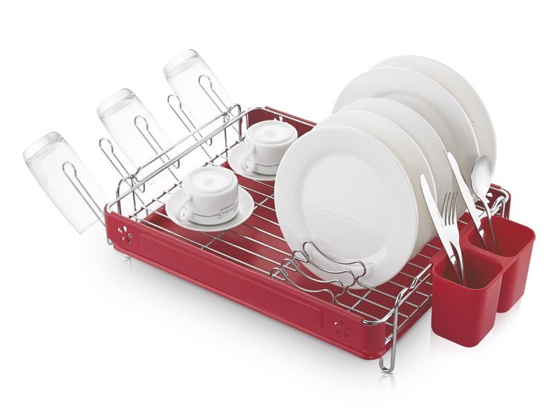 Escurridor de Trastes Rojo Trendkuisine