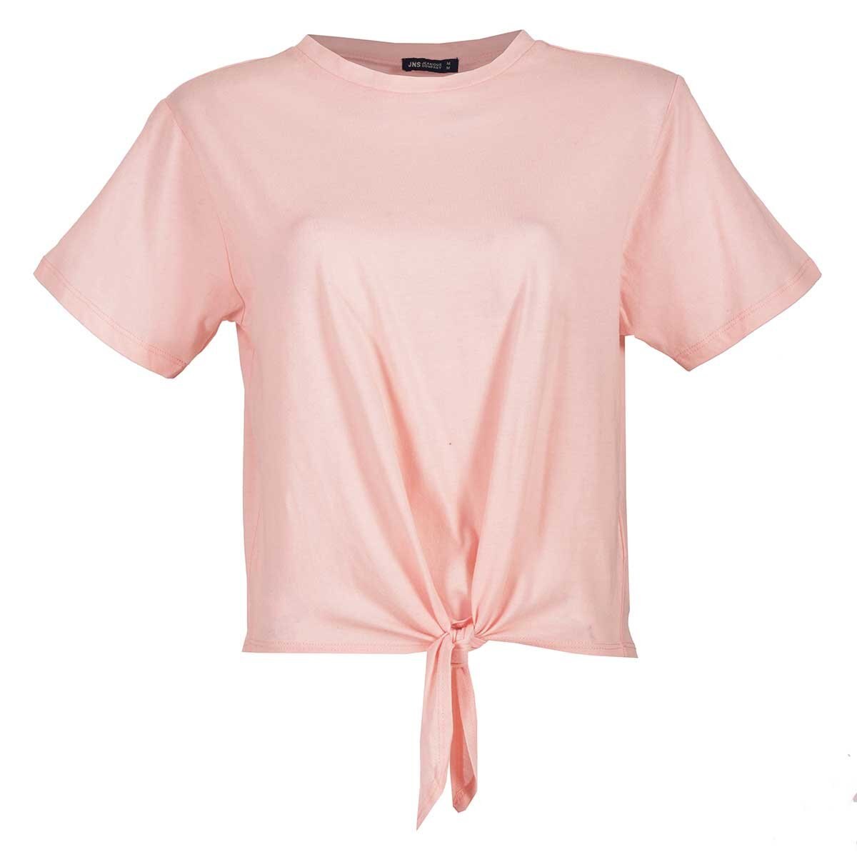 Playera Manga Corta con Nudo Jeanious