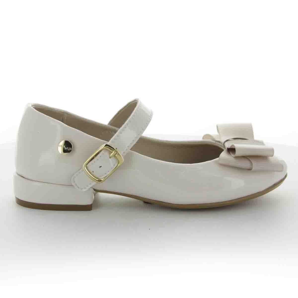 Zapatilla Charol Moño y Hebilla Chabelo