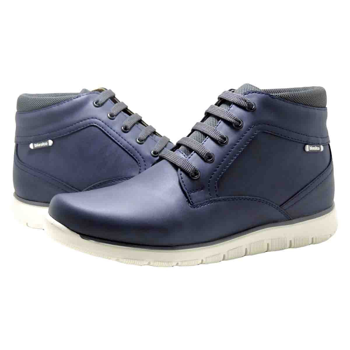 Botin Liso Agujeta Blasito para Niño