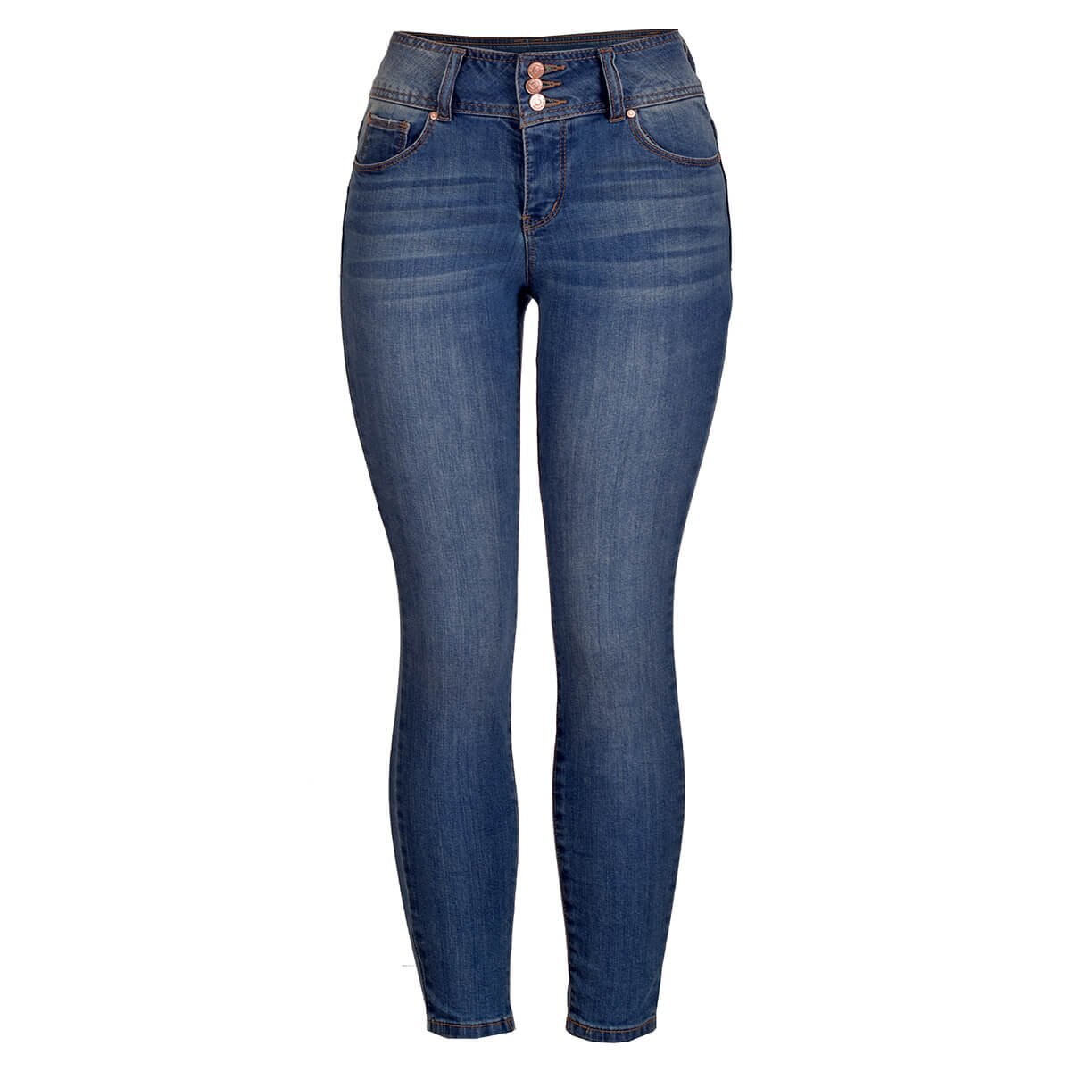 Jeans Corte Tubo Pretina Ancha Philosophy Jr