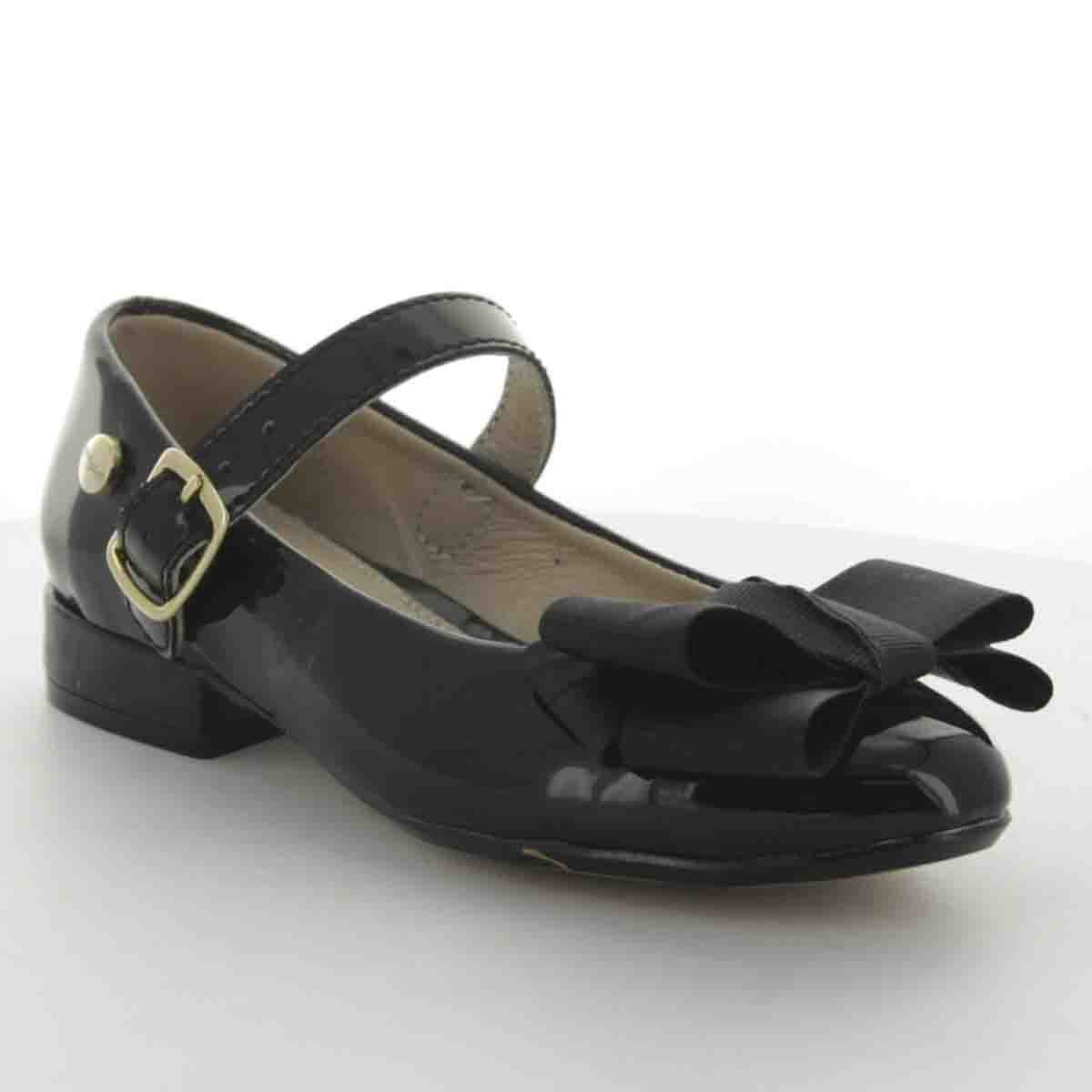 Zapatilla Charol Moño y Hebilla Chabelo