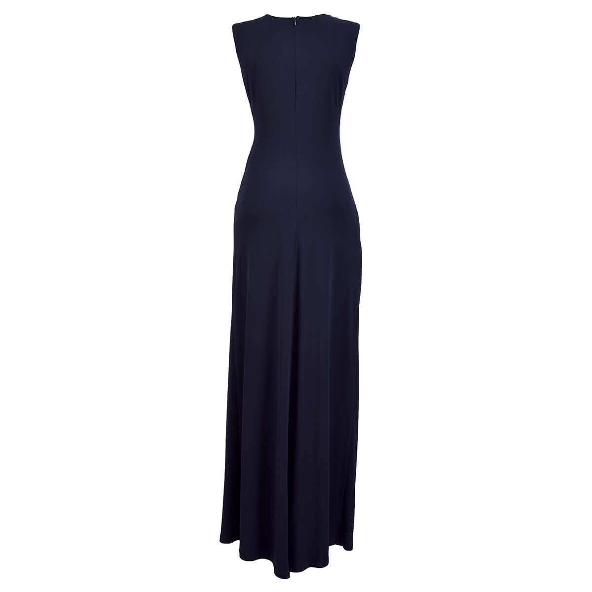 Vestido de Fiesta Largo Drapeado en Costados Philosophy Jr Nights