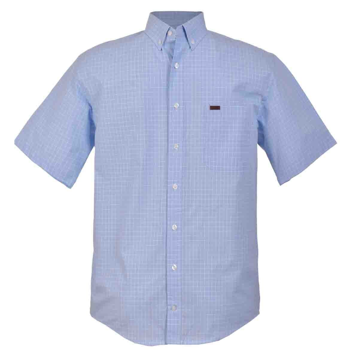 Camisa Classic Manga Corta Azul Lee