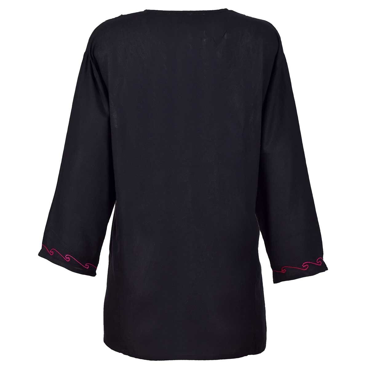 Blusa con Bordado Manga 3/4 Banana Jeans