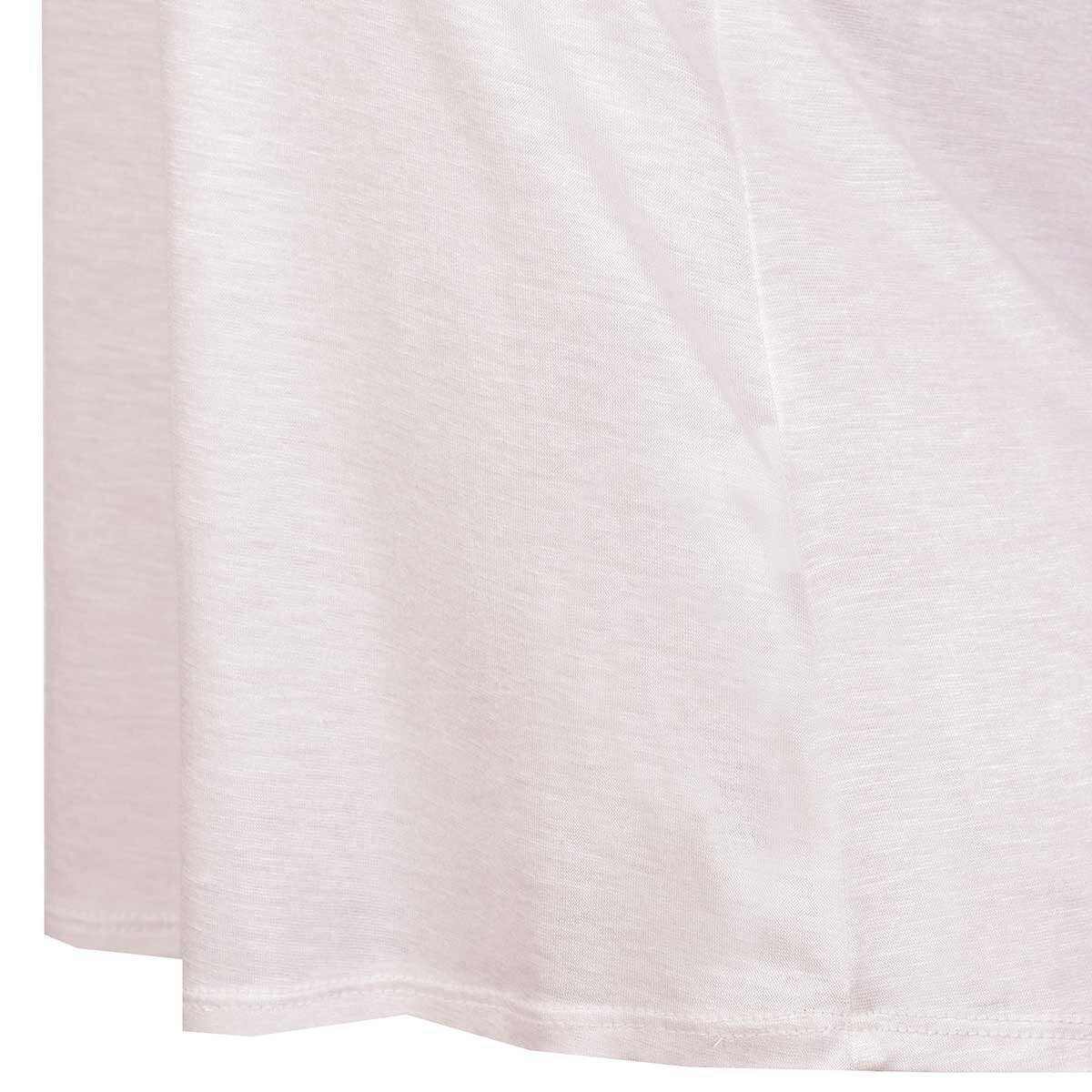 Blusa escote redondo con aplicación de crochet lifestyler 