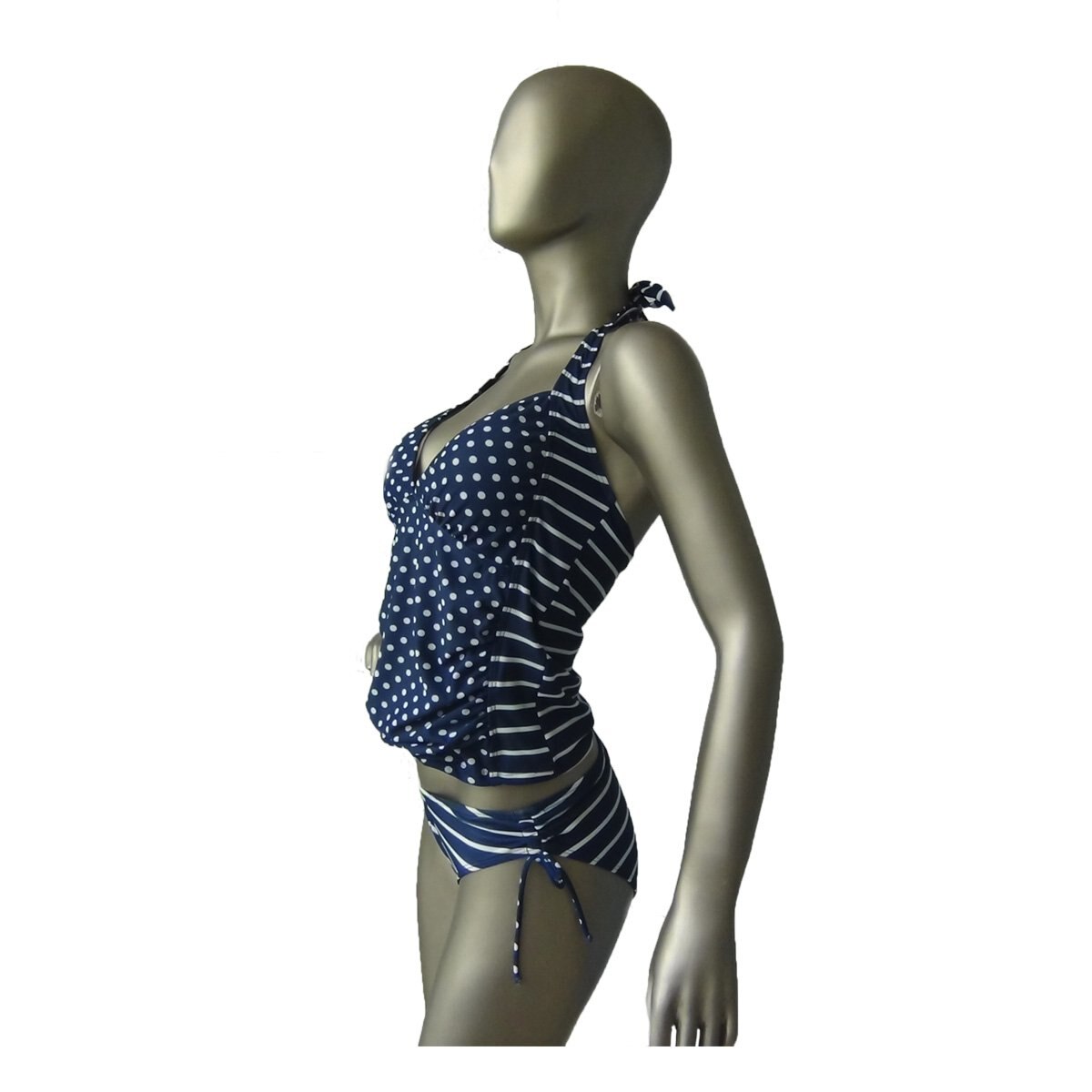 Tankini Azul Combinado Guz