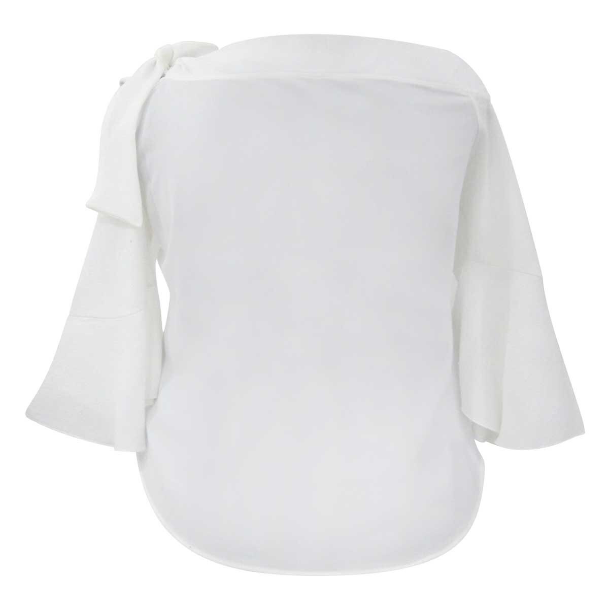 Blusa para Dama con Moño en Hombro Vava Boom