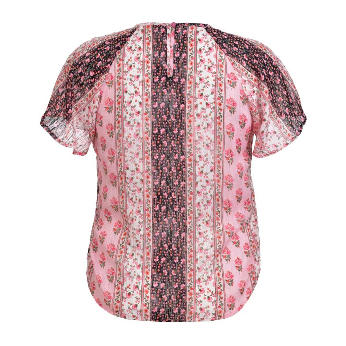 Blusa para Dama Manga Corta con Lunares Fukka