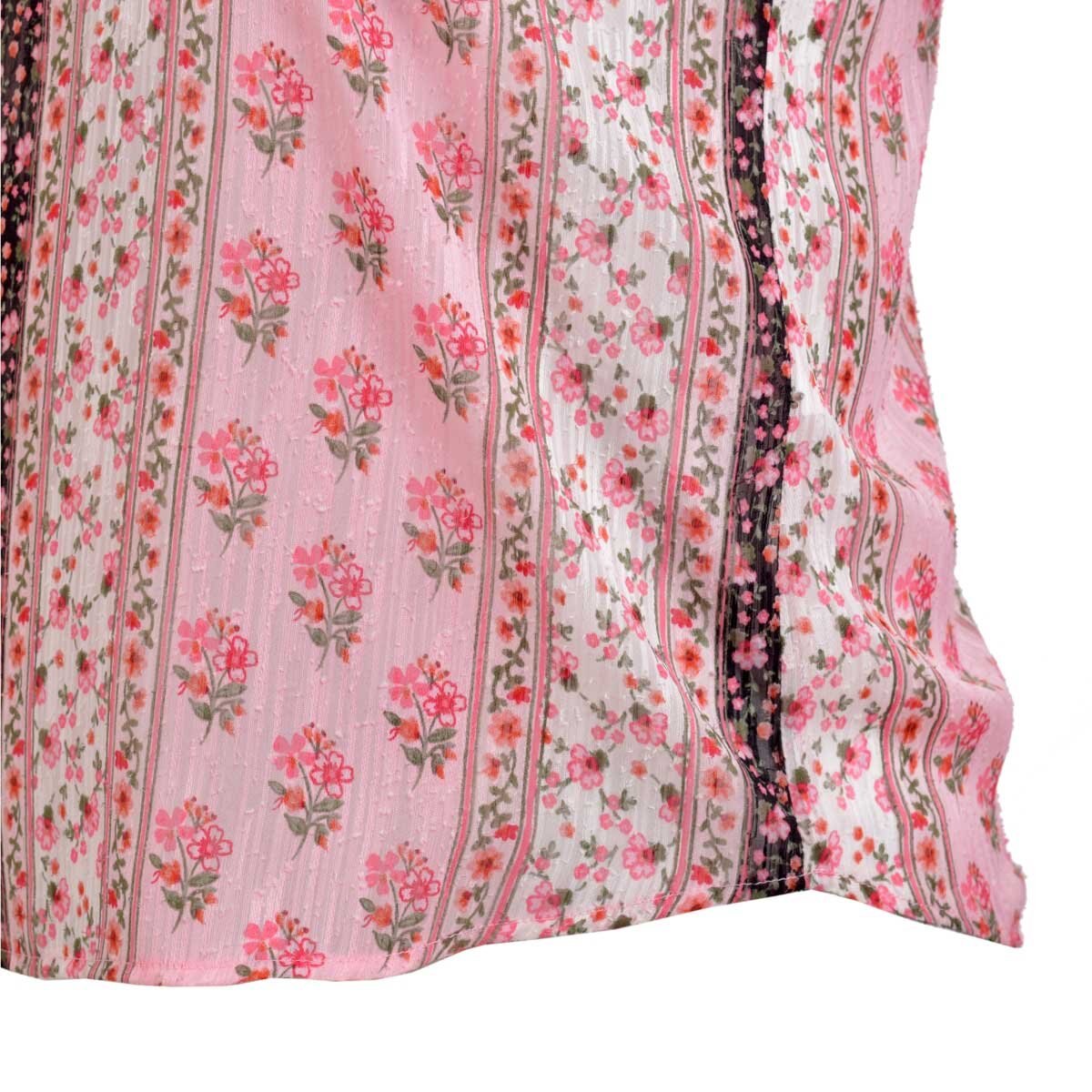 Blusa para Dama Manga Corta con Lunares Fukka