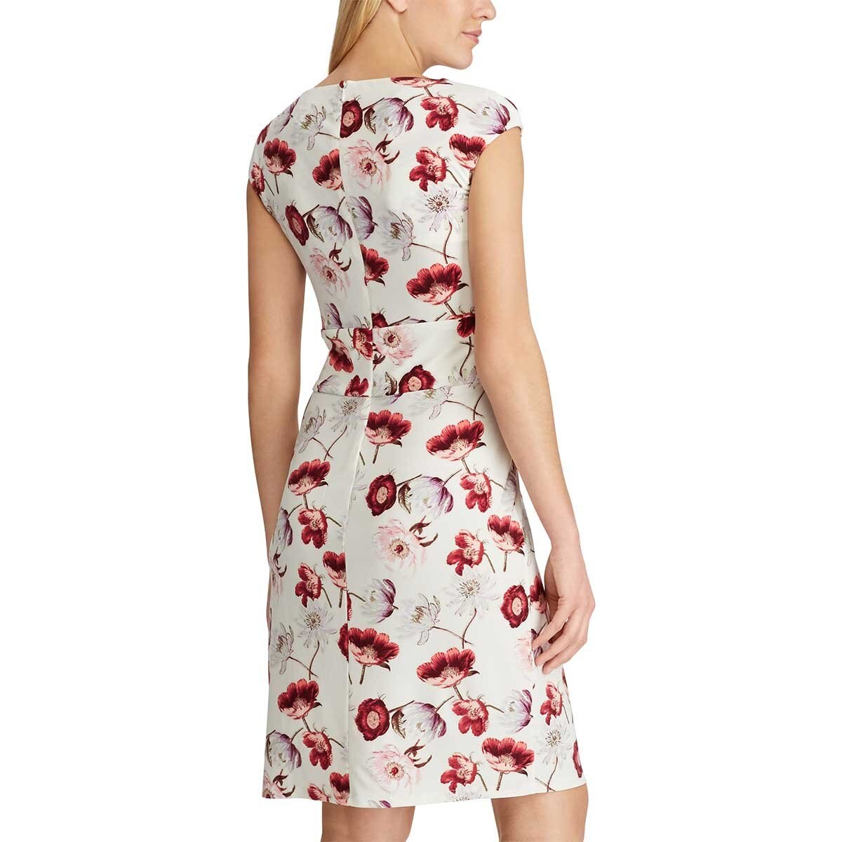 Vestido Estampado Cuello en V Chaps