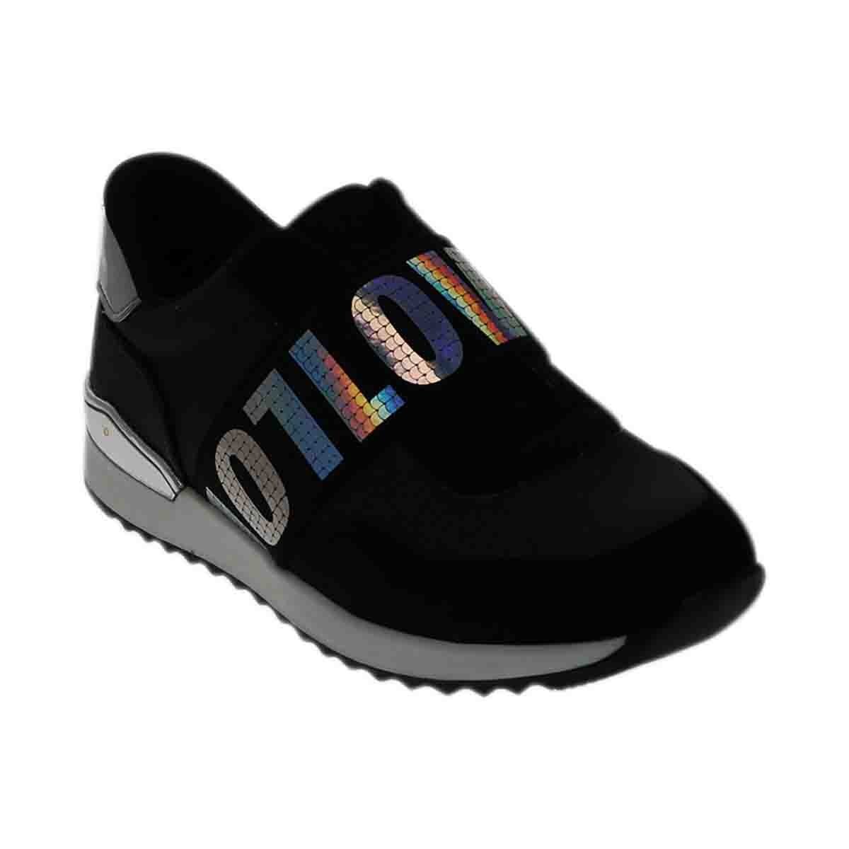 Tenis con Elástico Color Negro Tropicana