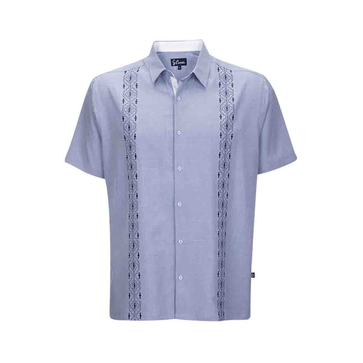 Guayabera Manga Corta con Bordado G Candila