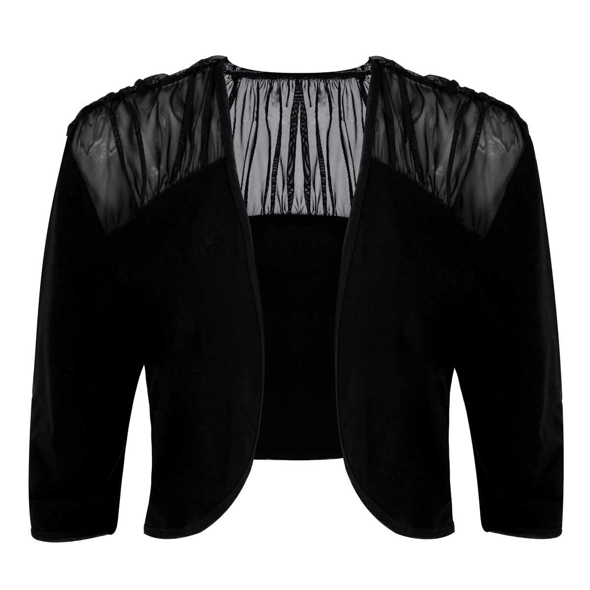 Chaquetilla de Cocktail con Transparencia Noshe Plus