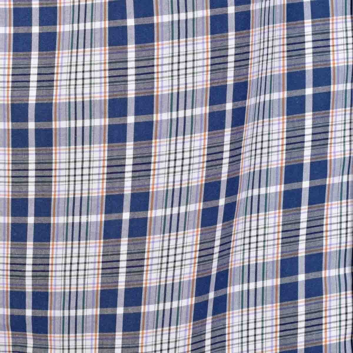 Camisa Classic Manga Corta Color Marino-Blanco Lee