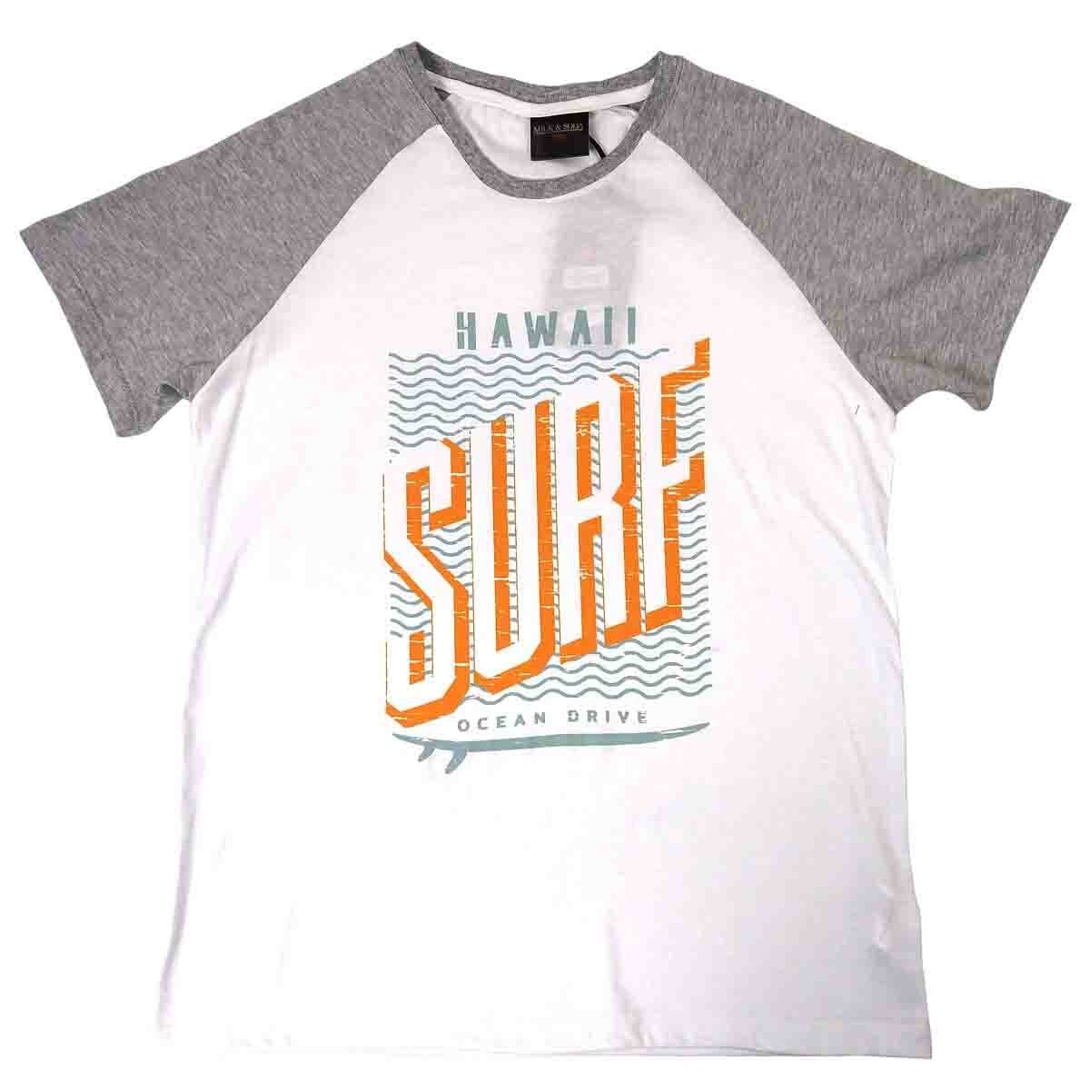 Playera Manga Corta Estampado Milk & Soda para Niño
