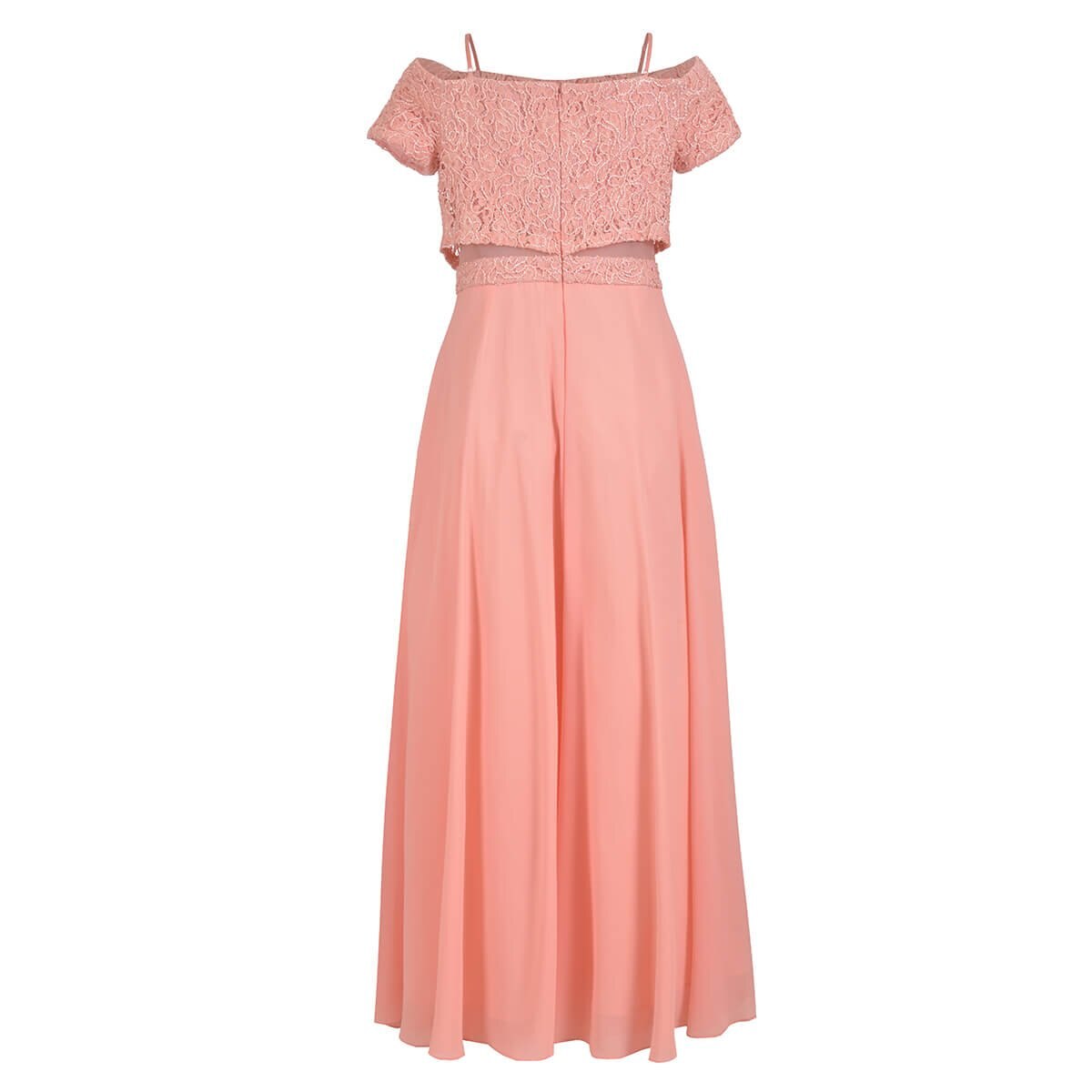 Vestido Largo Talle Encaje de Chelsea Philosophy Jr Plus