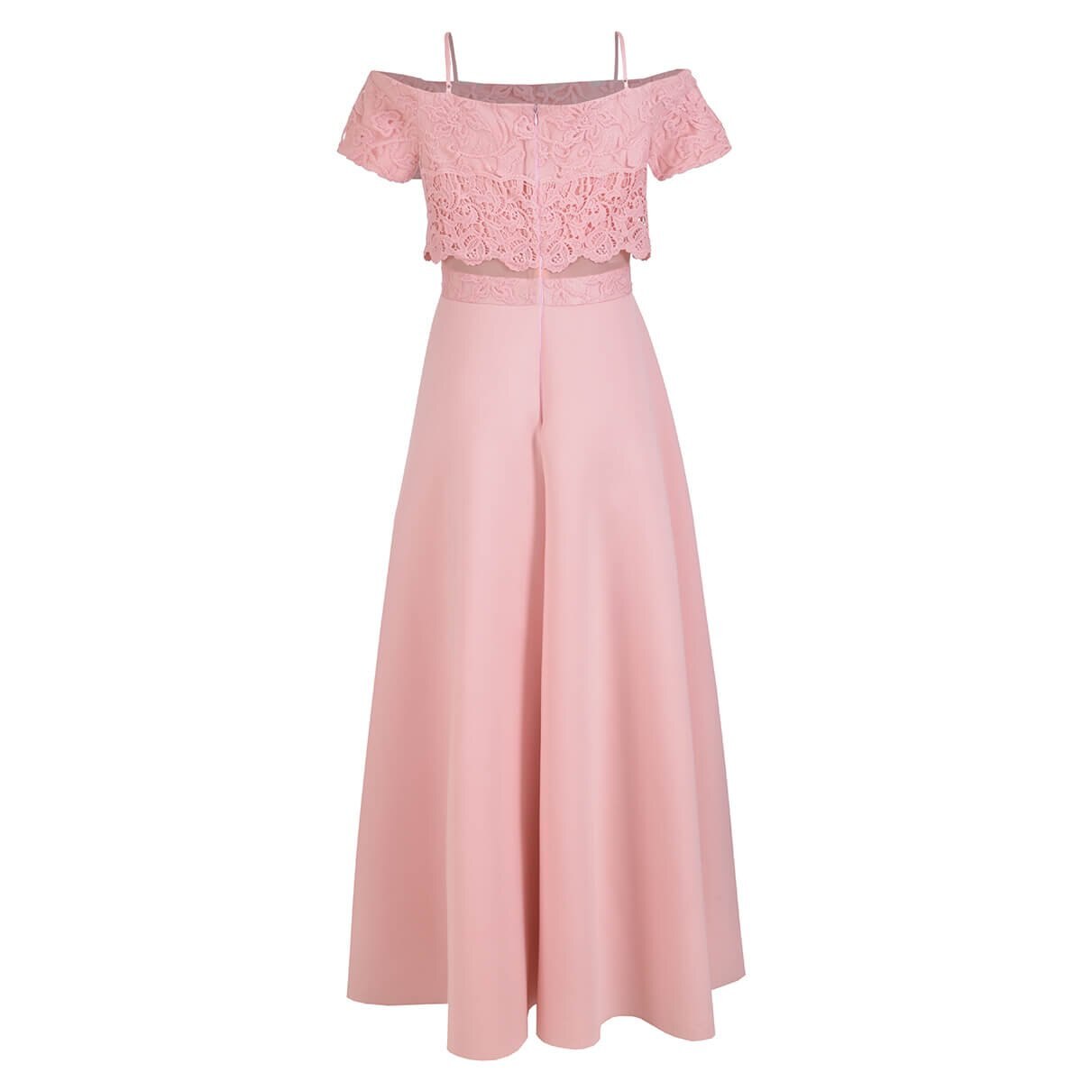 Vestido Largo Talle Encaje de Sándwich Philosophy Jr Plus