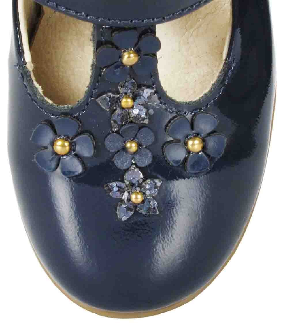 Balerina con Flores y Velcro Mickey