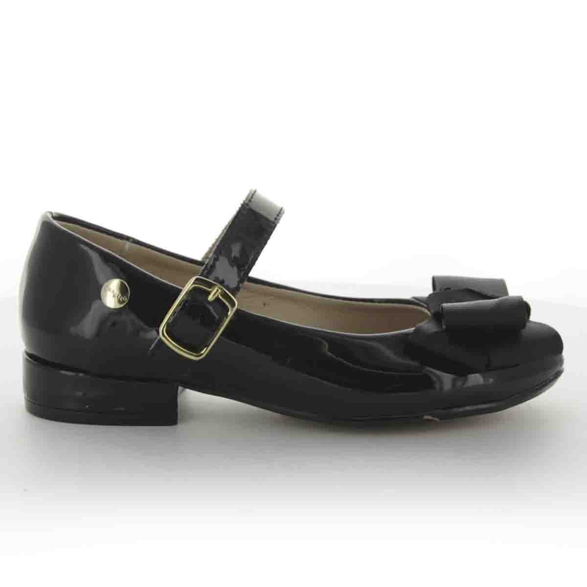 Zapatilla Charol Moño y Hebilla Chabelo