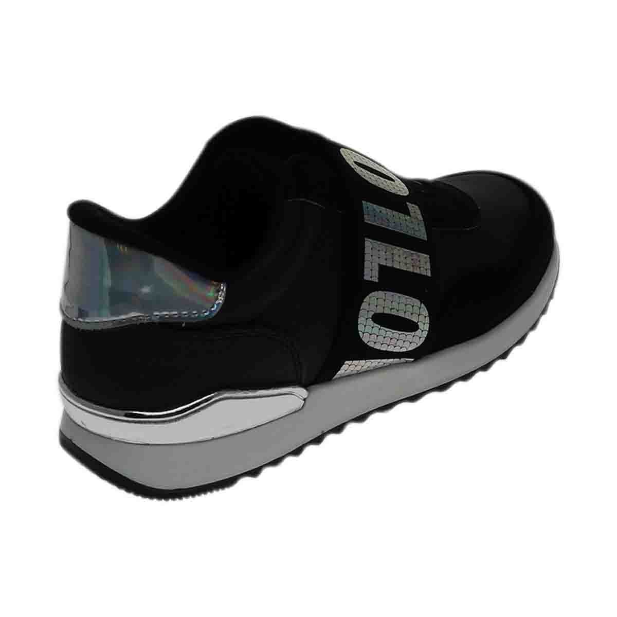 Tenis con Elástico Color Negro Tropicana