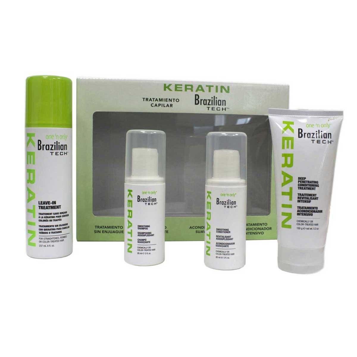 Kit Keratin Sh,ac y Dos Tratamientos Babyliss